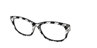 The B&W Plaid - Angle Top Thumbnail - Pair Eyewear