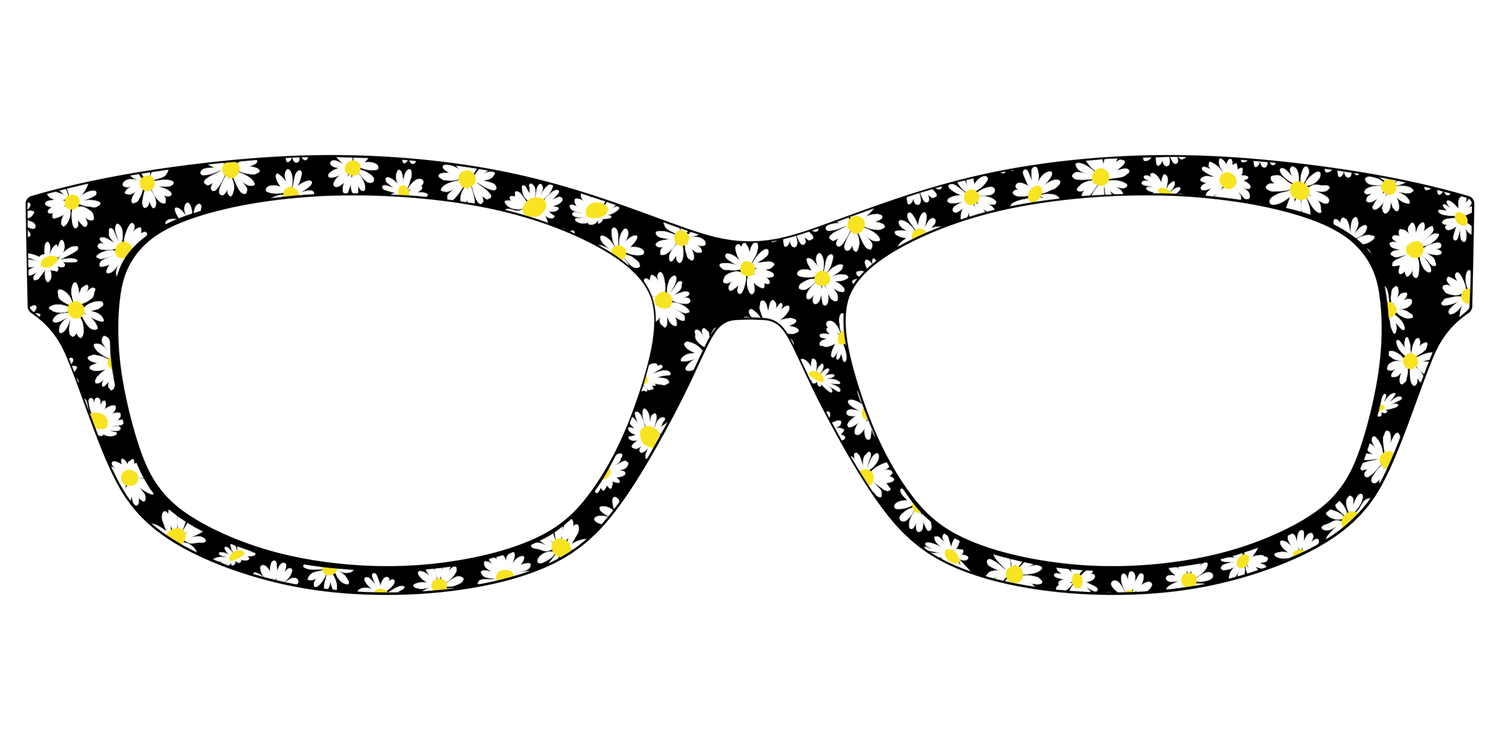 The Black Daisy - Front Top Image - Pair Eyewear