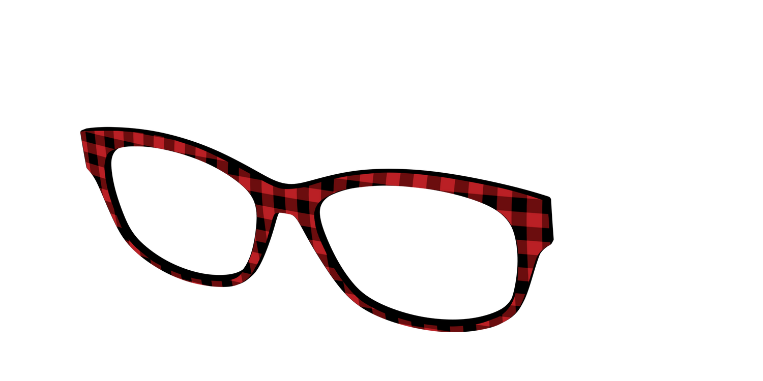 The Buffalo Plaid - Angle Top Image - Pair Eyewear