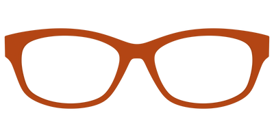 The Burnt Orange - Front Top Thumbnail - Pair Eyewear