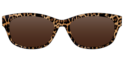The Polarized Cheetah Spots Sun Top - Front Top Thumbnail - Pair Eyewear
