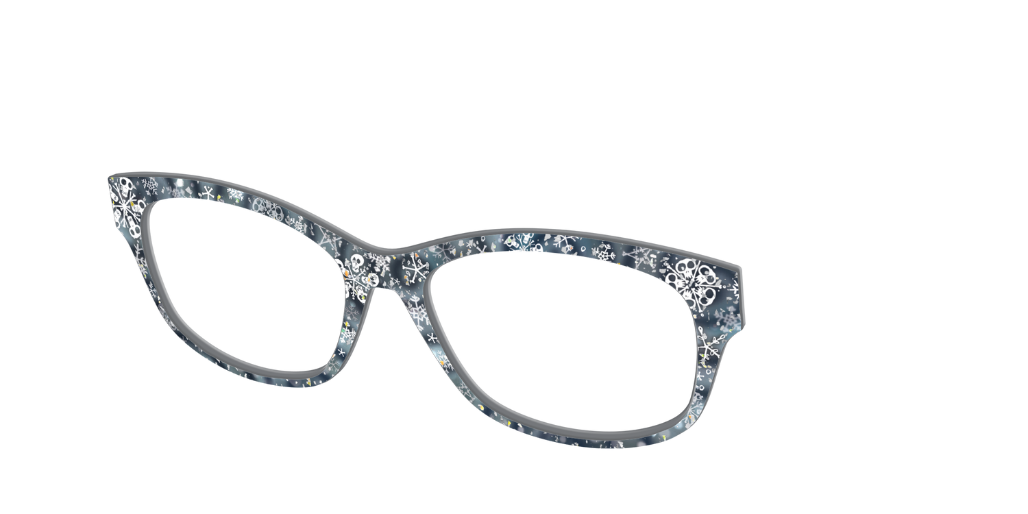 The Christmas Town Snow Globe with Holographic Glitter - Angle Top Image - Pair Eyewear