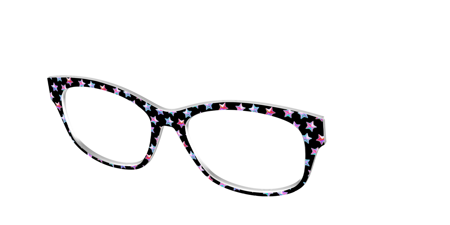 The Chrome Superstars - Angle Top Image - Pair Eyewear