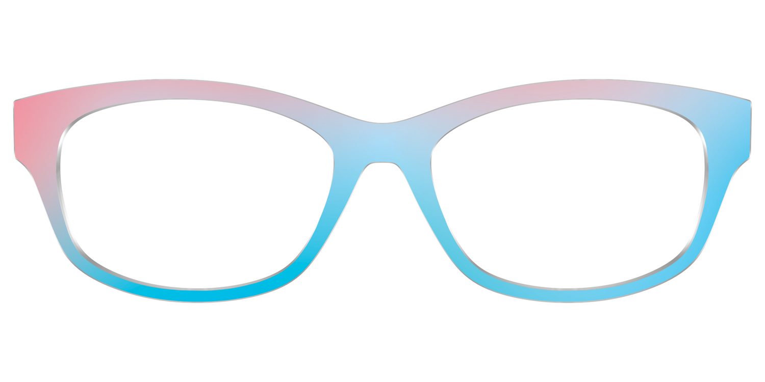 The Daybreak Ombre - Front Top Image - Pair Eyewear