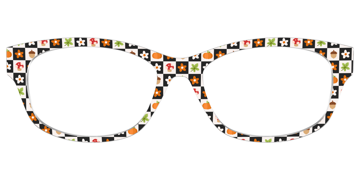 The Fall Festive Check - Front Top Image - Pair Eyewear