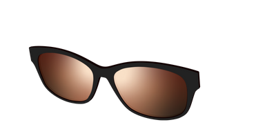 The Polarized Gold Reflective Sun Top - Angle Top Thumbnail - Pair Eyewear