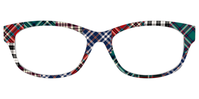 The Grunge Plaid Print Mix - Front Top Thumbnail - Pair Eyewear