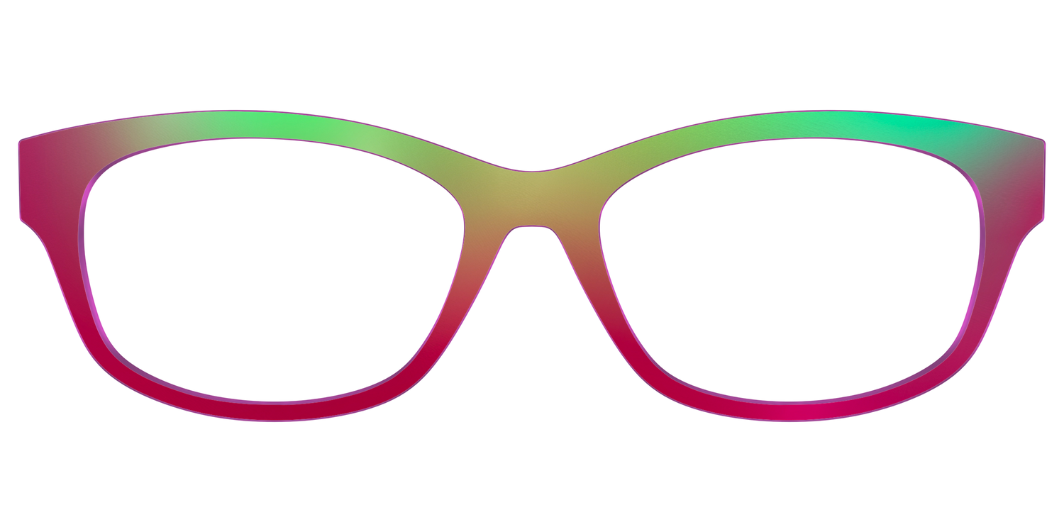 The Guava Ombre - Front Top Image - Pair Eyewear