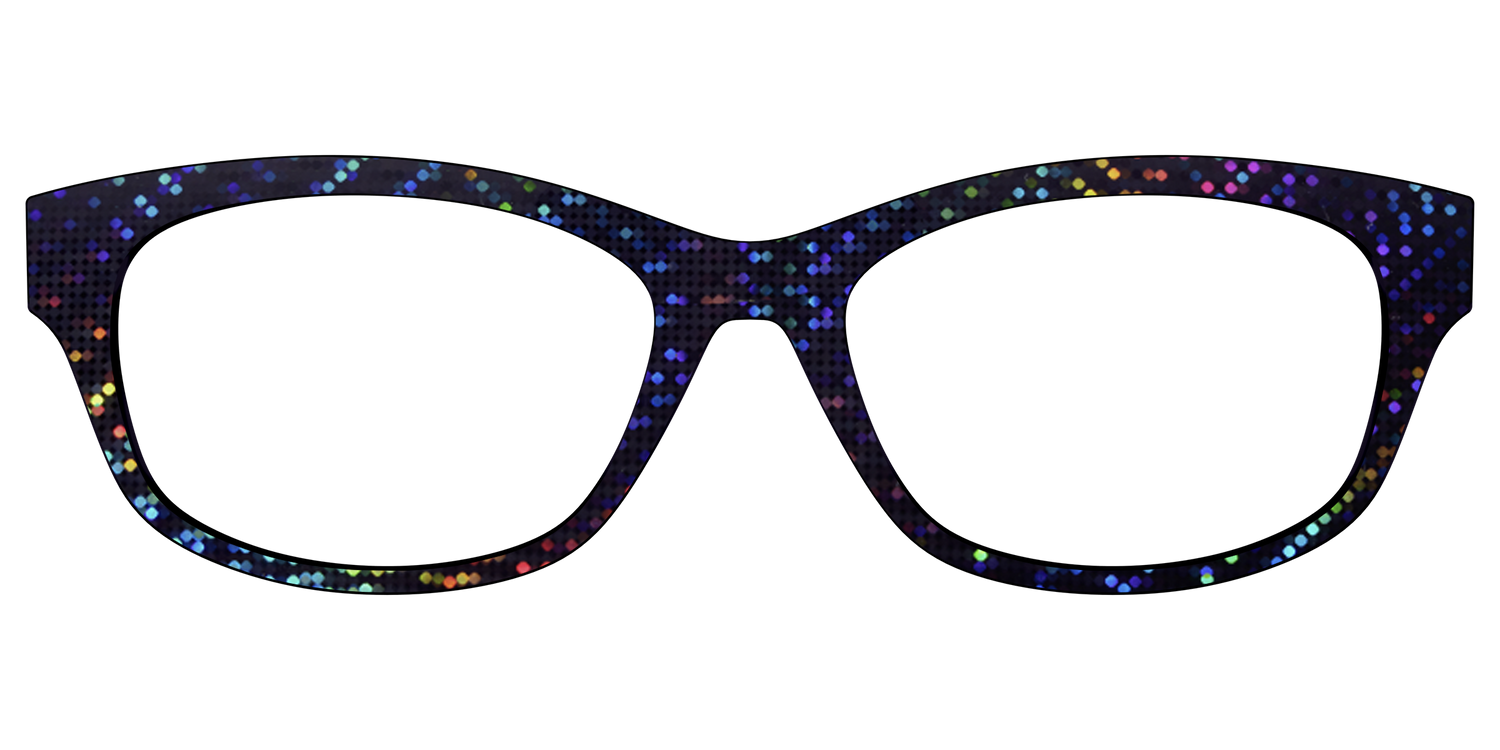 The Holographic Dots - Front Top Image - Pair Eyewear
