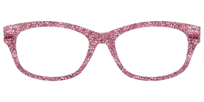 The Hot Pink Sparkle - Front Top Thumbnail - Pair Eyewear