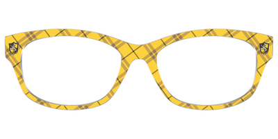 The Hufflepuff™ Plaid - Front Top Thumbnail - Pair Eyewear