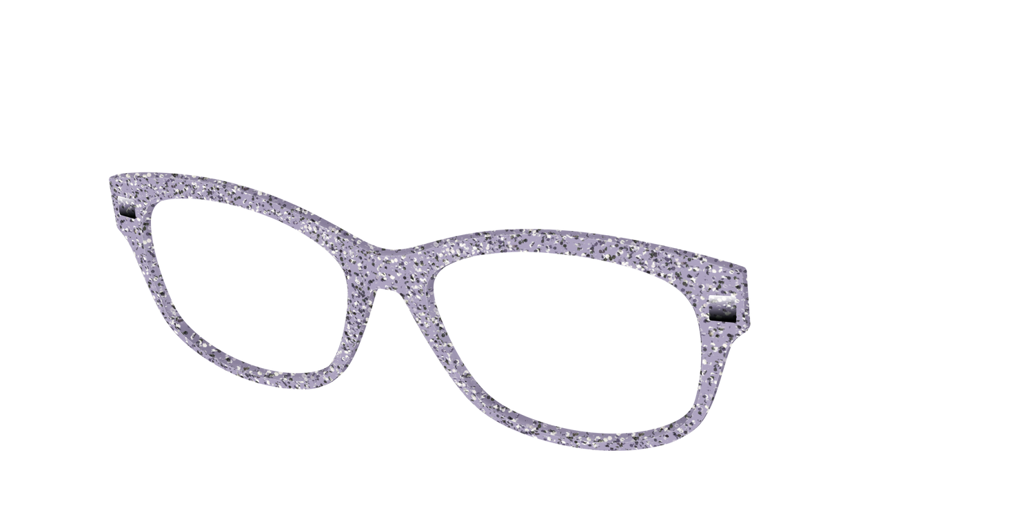 The Lavender Sparkle - Angle Top Image - Pair Eyewear