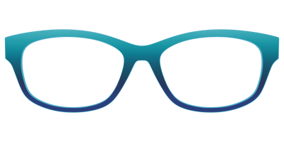 The Ocean Blue - Front Top Thumbnail - Pair Eyewear
