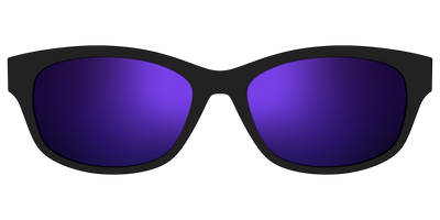 The Polarized Purple Reflective Sun Top - Front Top Thumbnail - Pair Eyewear