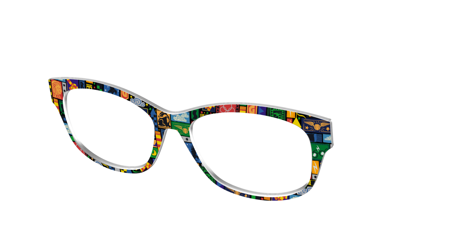 The Quidditch Patchwork - Angle Top Image - Pair Eyewear