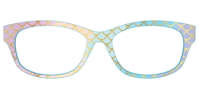 The Rainbow Mermaid - Front Top Thumbnail - Pair Eyewear