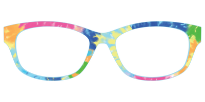 The Rainbow Tie-Dye - Front Top Thumbnail - Pair Eyewear