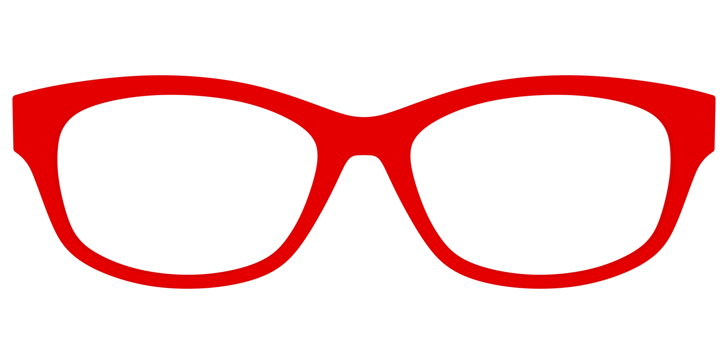 The Red - Front Top Image - Pair Eyewear