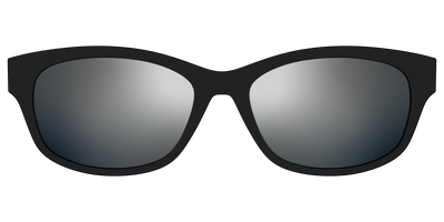 The Polarized Silver Reflective Sun Top - Front Top Thumbnail - Pair Eyewear