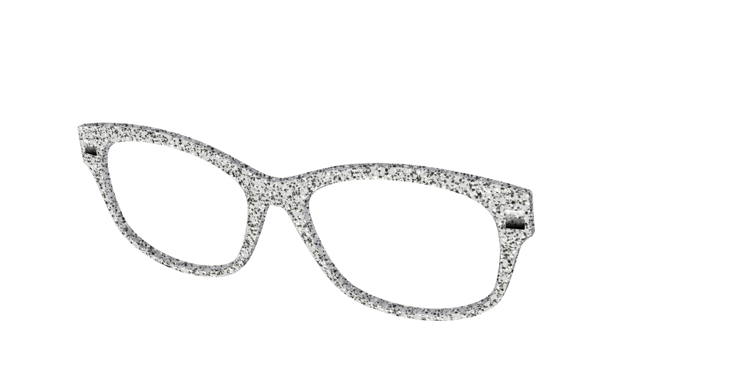 The Silver Sparkle - Angle Top Image - Pair Eyewear