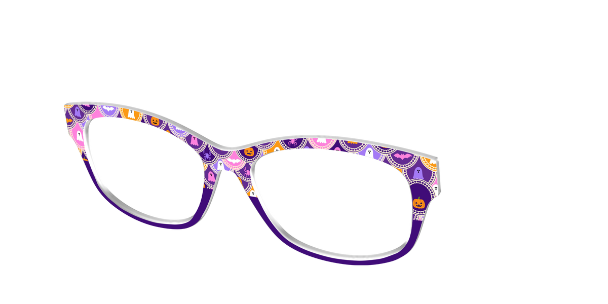 The Spooky Scallop Split - Angle Top Image - Pair Eyewear