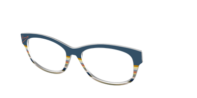 The Vincent Stripes - Angle Top Thumbnail - Pair Eyewear
