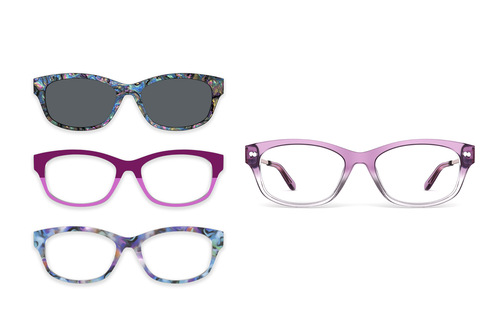 The Addison - The Violet Wildflower Pairing Set - Pair Eyewear