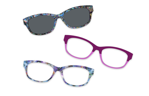 The Violet Wildflower Pairing Set - Pair Eyewear