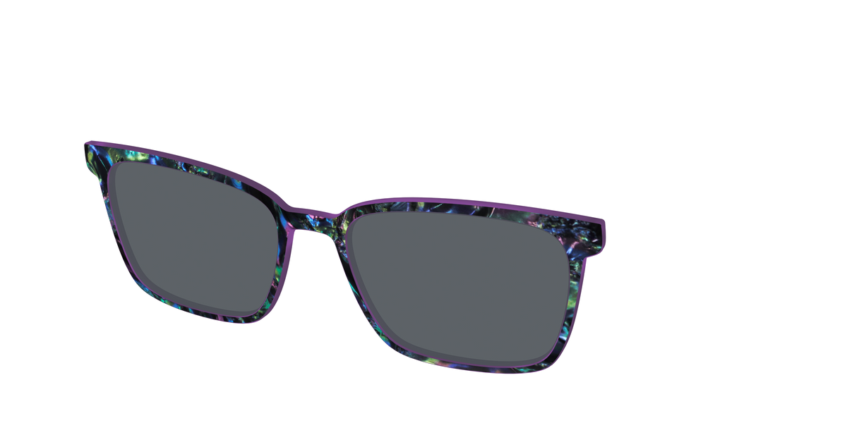 The Polarized Abalone Sun Top - Angle Top Image - Pair Eyewear
