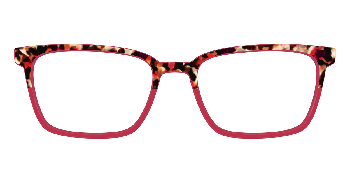 The Auburn Tortoise Crystal Split - Front Top Image - Pair Eyewear