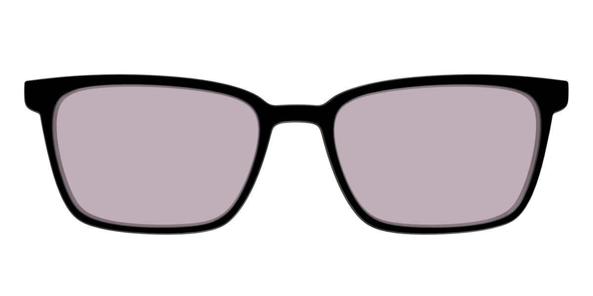 The Black with Gray Gaming lens - Front Top Image - Pair Eyewear
