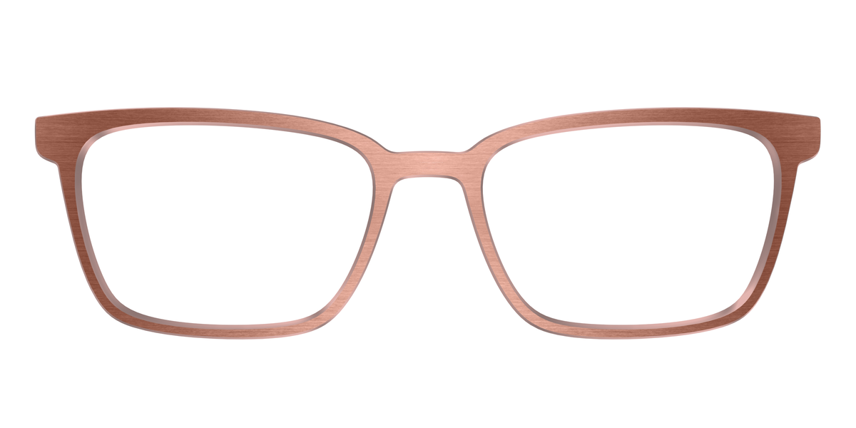 The Brushed Champagne - Front Top Image - Pair Eyewear