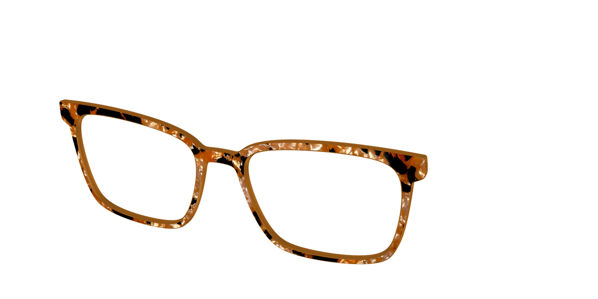 The Caramel Pearl Tortoise - Angle Top Image - Pair Eyewear