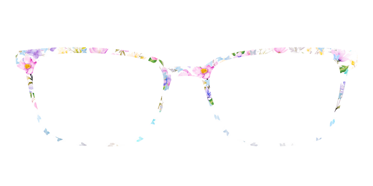 The Delicate Flower Crown with Butterfly Glitter - Front Top Image - Pair Eyewear