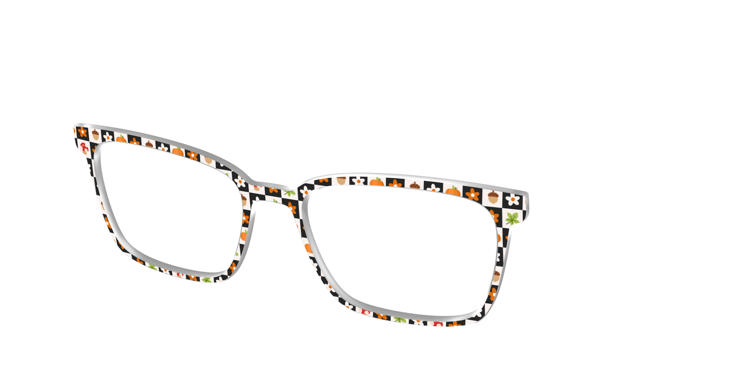 The Fall Festive Check - Angle Top Image - Pair Eyewear