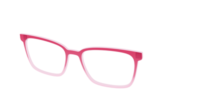 The Flamingo to Blush Gradient Crystal - Angle Top Thumbnail - Pair Eyewear
