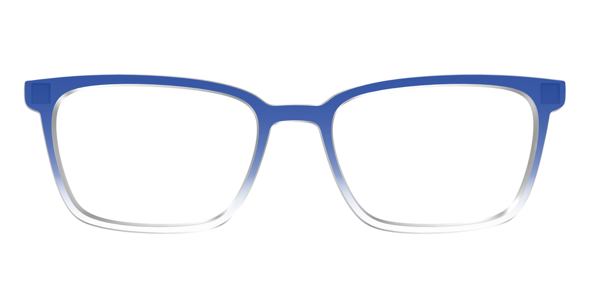 The Indigo Gradient Crystal - Front Top Image - Pair Eyewear