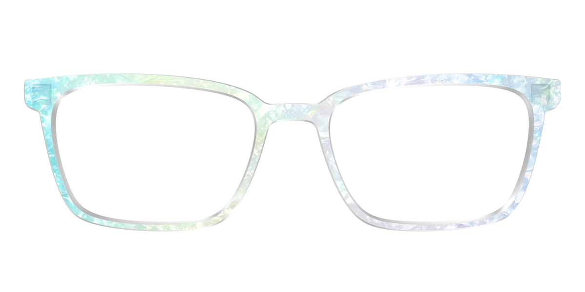 The Iridescent Pearl Marble Crystal - Front Top Image - Pair Eyewear