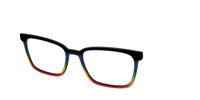 The Love Wins Gradient - Angle Top Thumbnail - Pair Eyewear