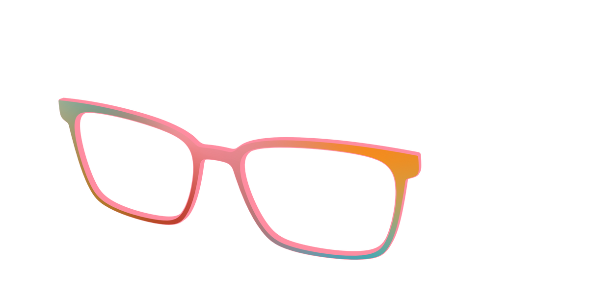 The Mirage Gradient - Angle Top Image - Pair Eyewear