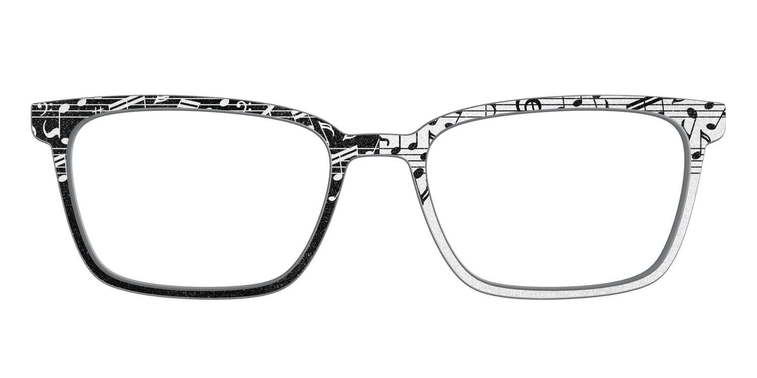 The Musical Shimmer Split - Front Top Image - Pair Eyewear