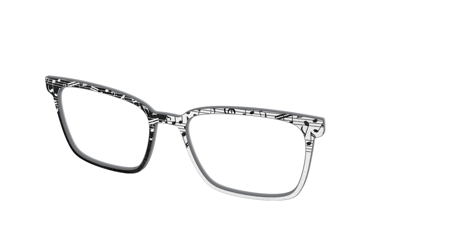 The Musical Shimmer Split - Angle Top Image - Pair Eyewear