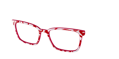 The Peppermint Swirl - Angle Top Thumbnail - Pair Eyewear