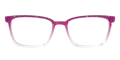 The Pink Ombre Gold Foil Crystal - Front Top Thumbnail - Pair Eyewear