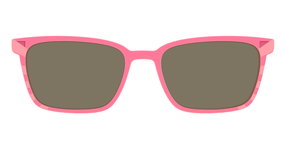 The Polarized Fruit Punch Sunburst Sun Top - Front Top Image - Pair Eyewear