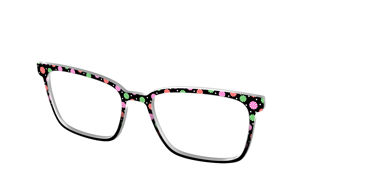The Pretty Peppermints - Angle Top Image - Pair Eyewear