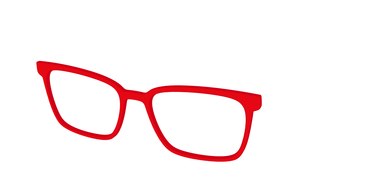 The Red - Angle Top Image - Pair Eyewear