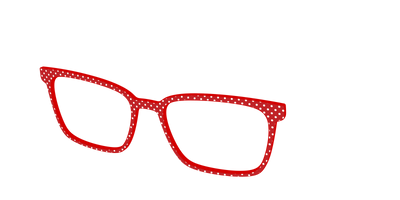 The Ruby Pin Dot - Angle Top Thumbnail - Pair Eyewear