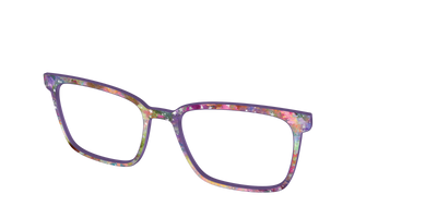 The Silver Foil Starry Sky - Angle Top Thumbnail - Pair Eyewear