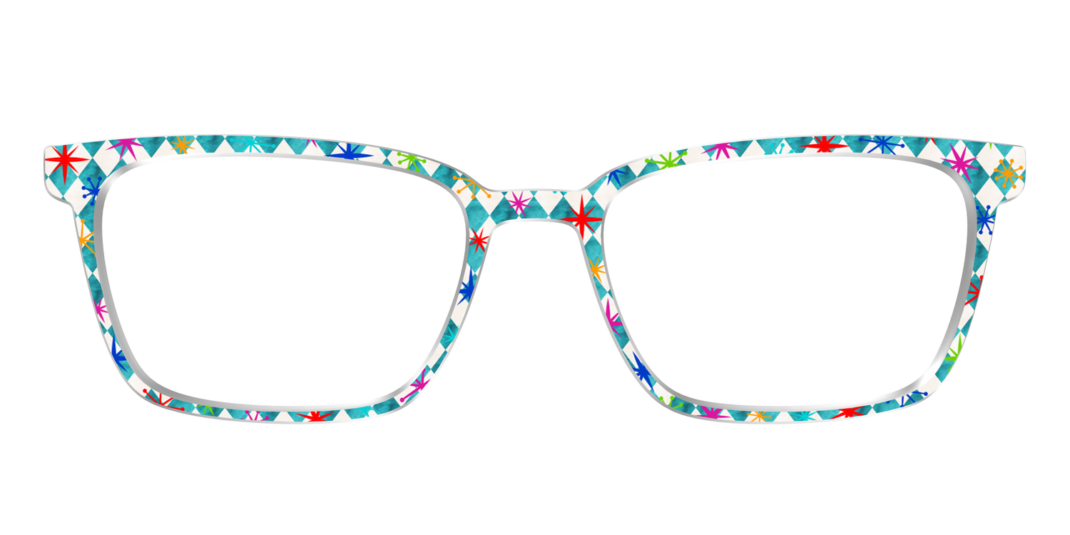 The Starburst Diamonds - Front Top Image - Pair Eyewear